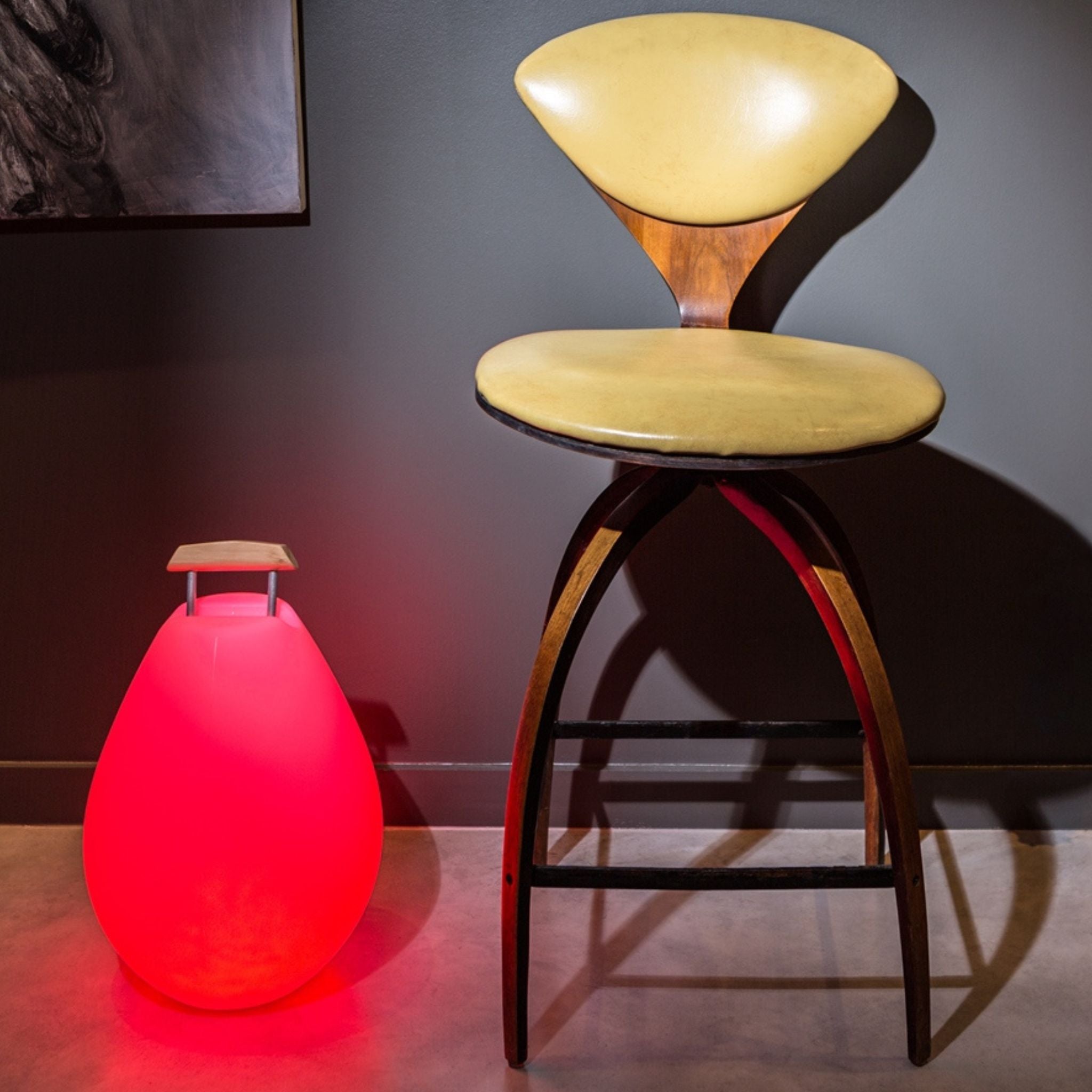 VESSEL2 Akku-LED Outdoor Leuchte mit Holzgriff von Smart and Green