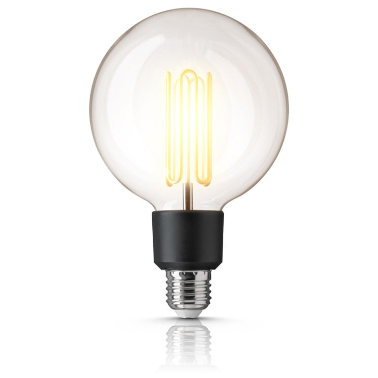 CARET GLOBE115 Kohlefadenlampe Top Qualität warmes Licht E27 Sockel