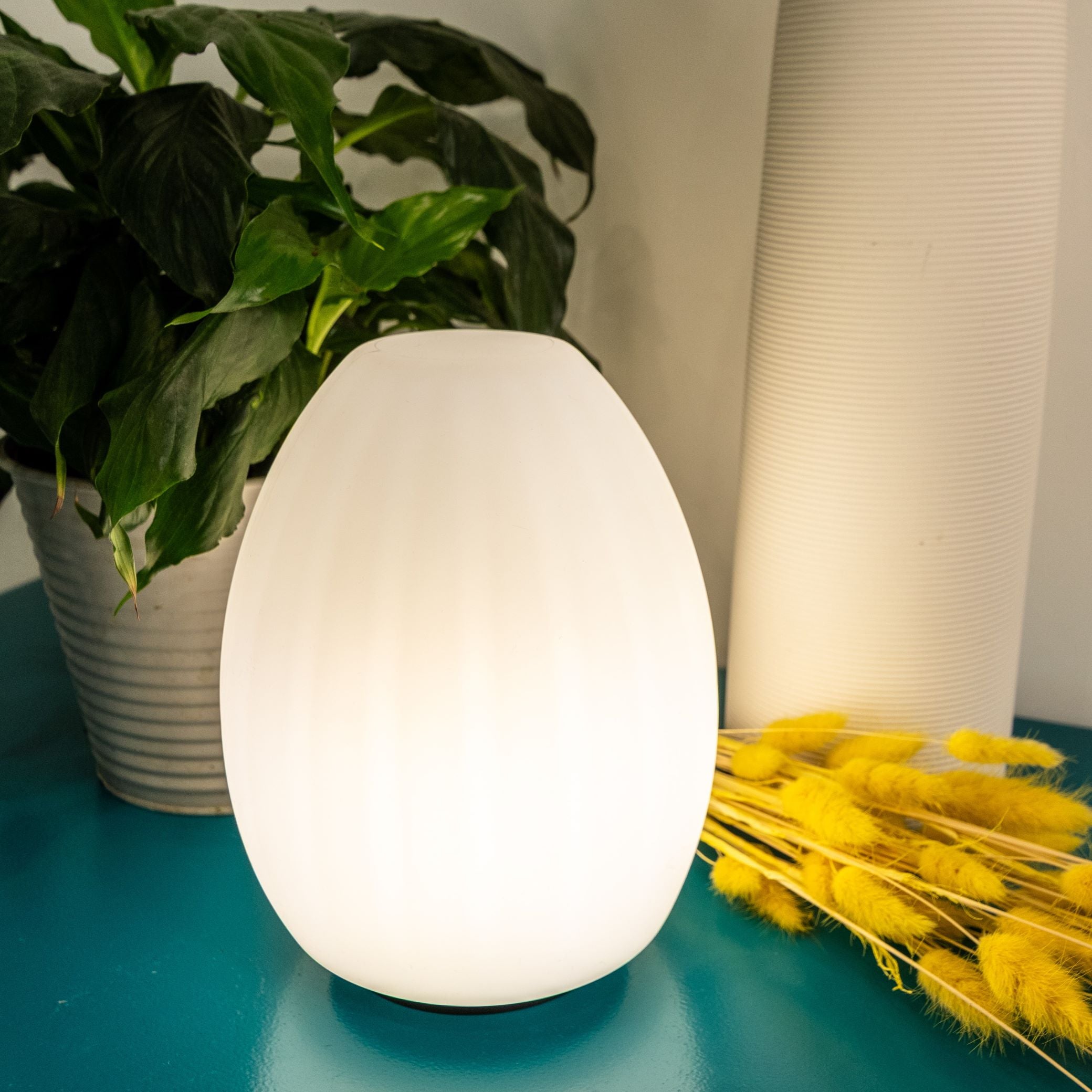 Aku-LED Tischleuchte kabellos 20cm hoch von Smart and Green