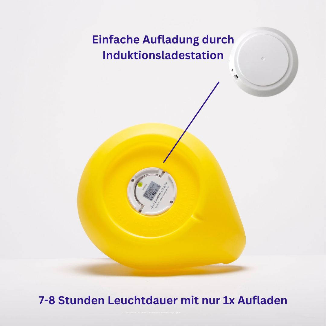 Induktionsladestation mit EU Stecker für Leuchten von Smart&Green / Goodnight light
