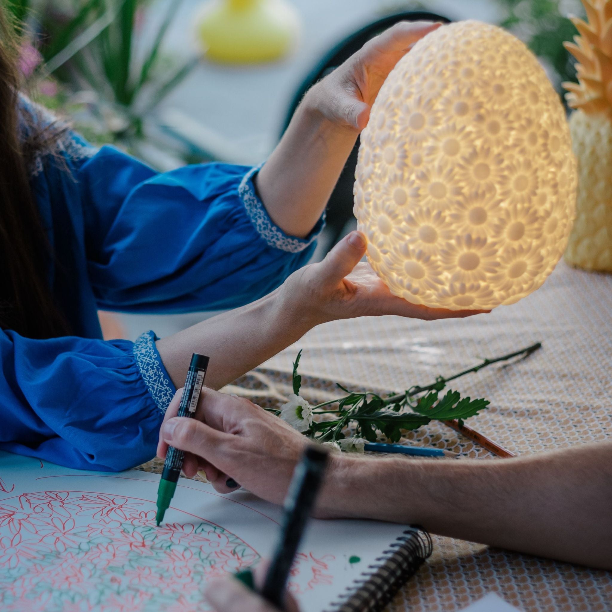 DAISY lamp - Akku LED Leuchte in 4 Farben