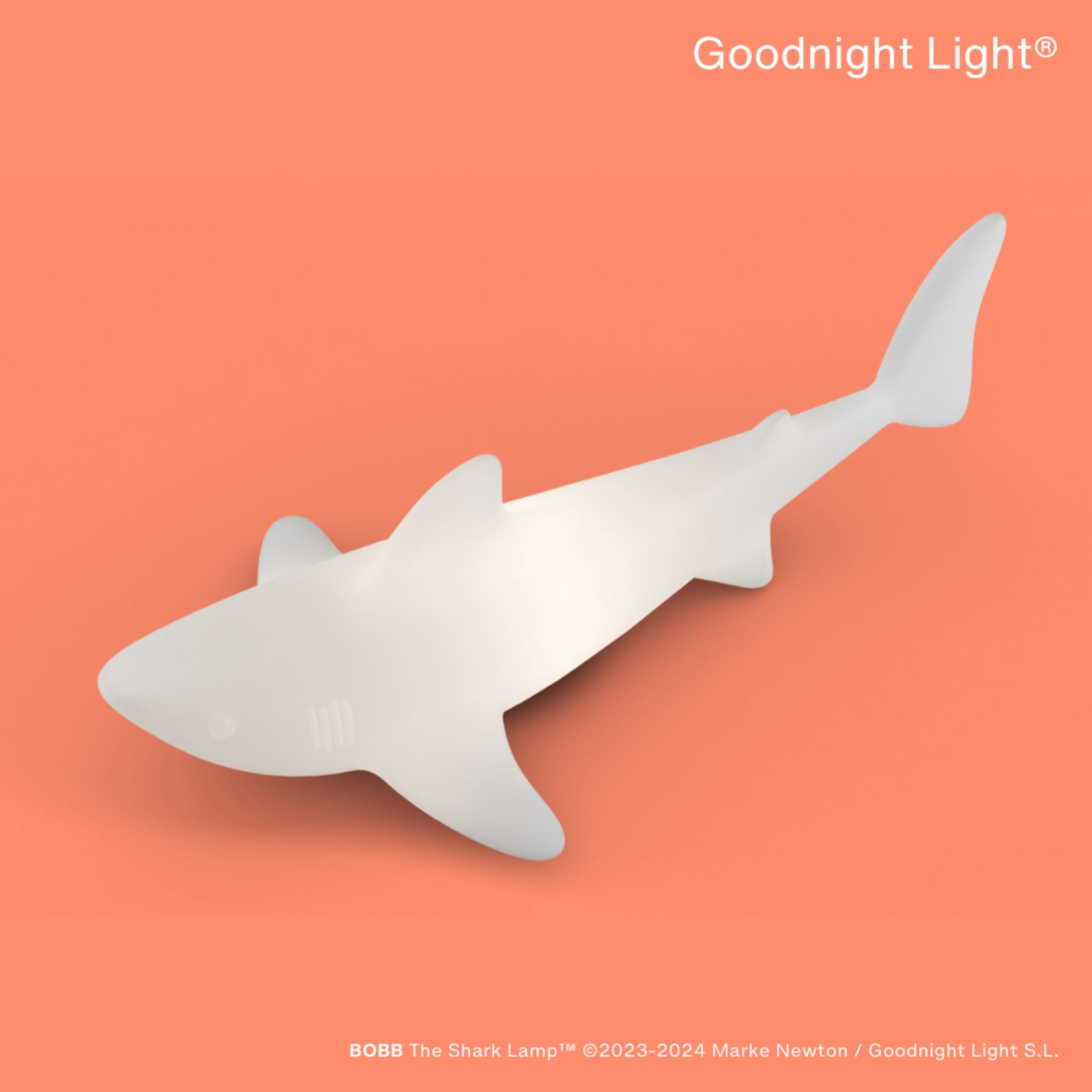 BOBB - the shark lamp -  das Original