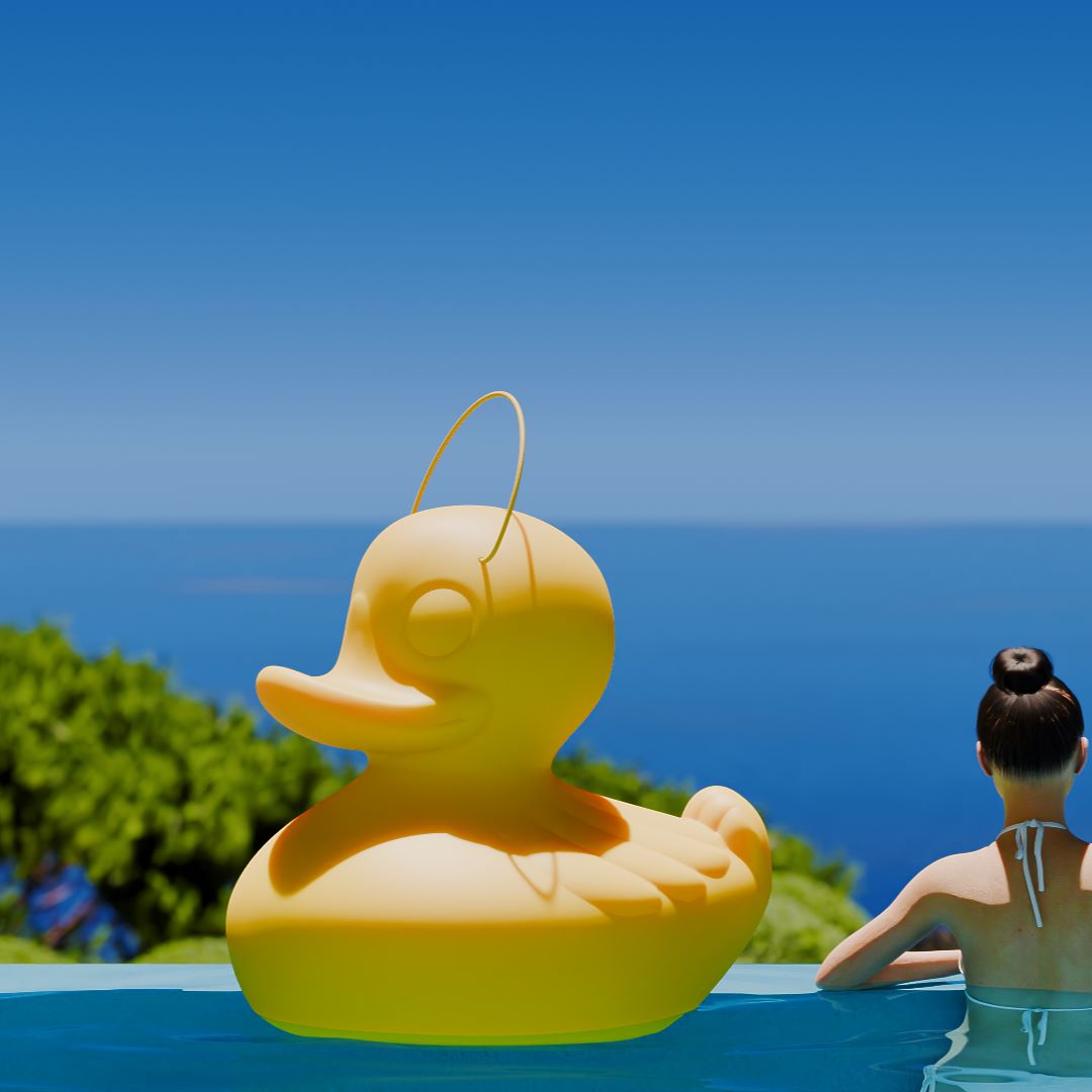 MEGA-DUCK DECO - ohne Beleuchtung - in 6 Farben erhältlich