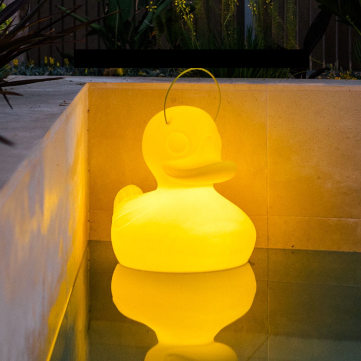 DUCK-DUCK lamp XL (51x53cm) - kabellose Schwimmleuchte