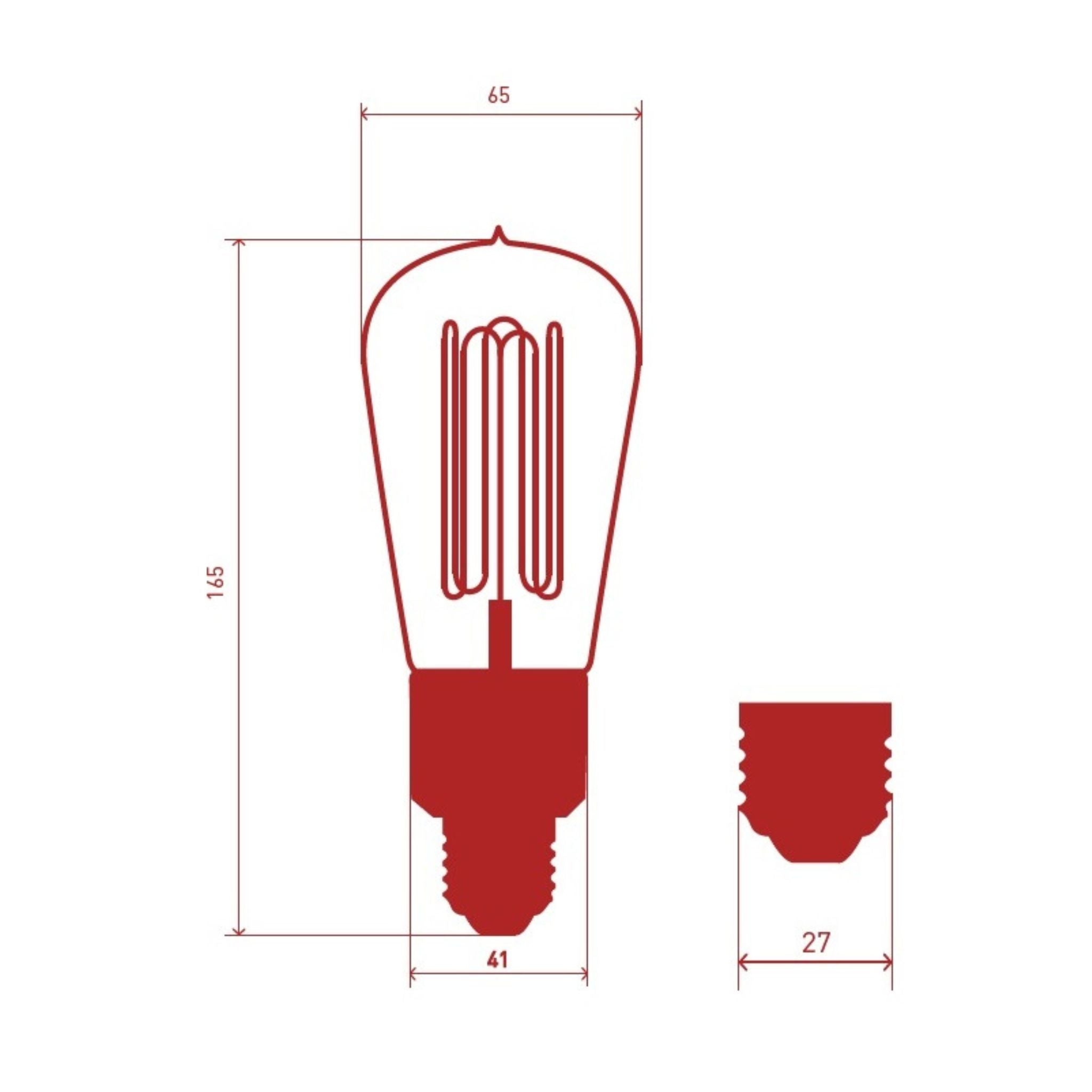 Caret - Squirrel Cage - Kohlefadenlampe