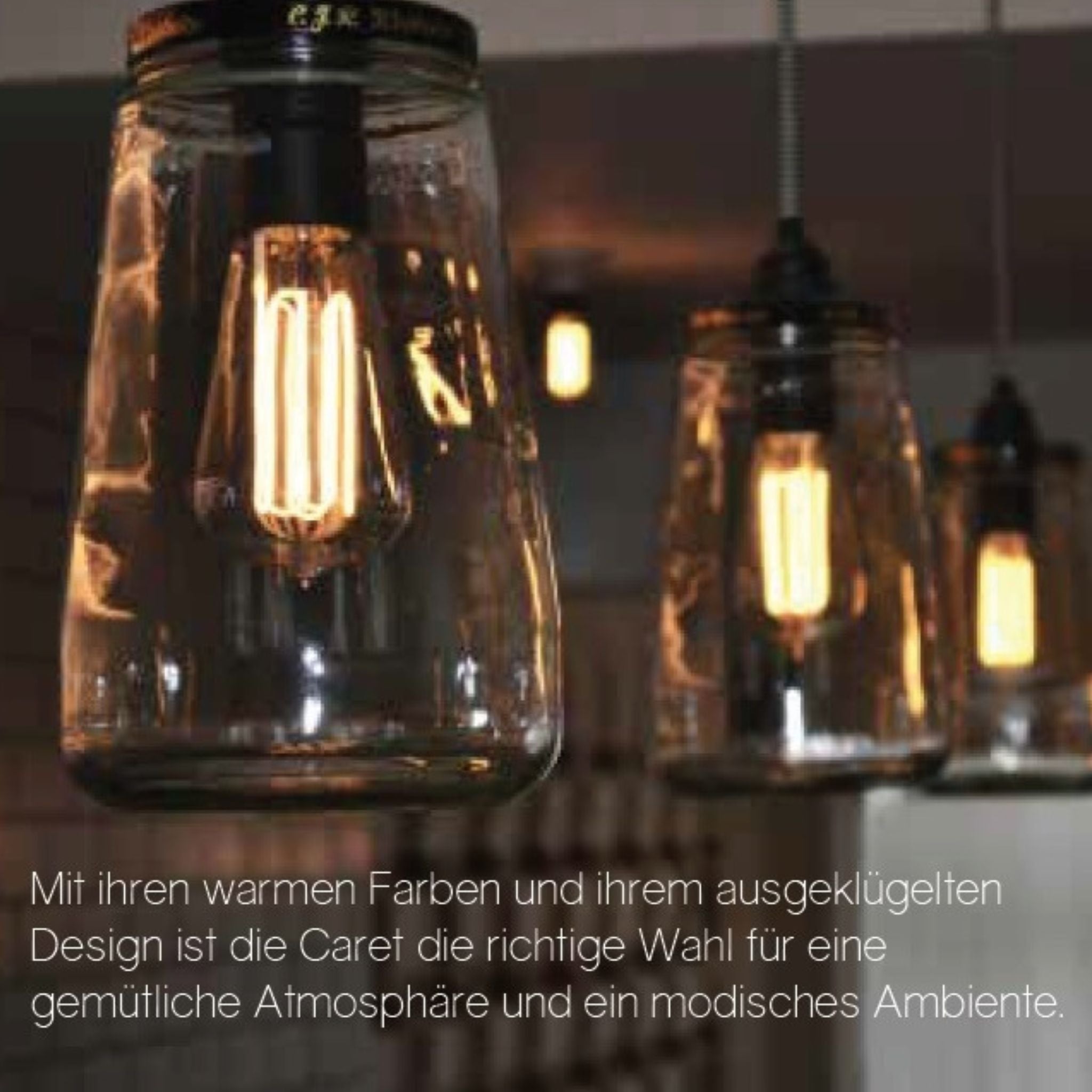 Caret - Squirrel Cage - Kohlefadenlampe