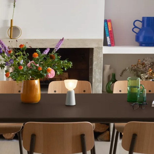 Fermob SWIING Tischleuchte 6er Set mit Komfort-Ladestation