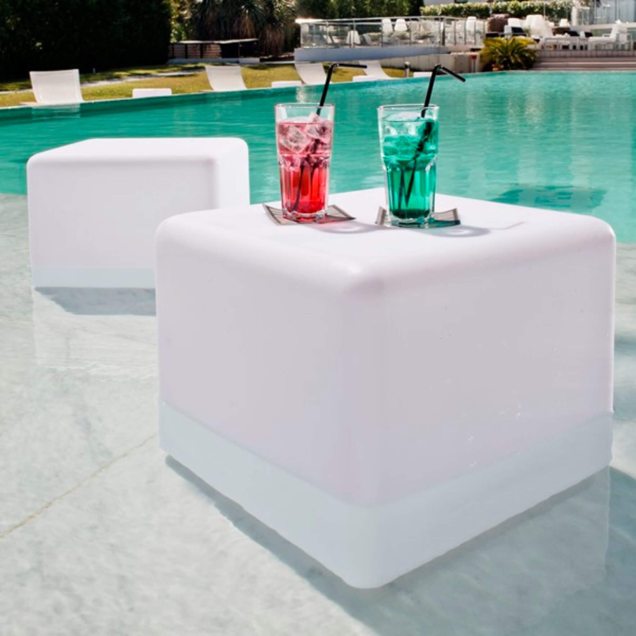 Light cubes for home terrace and party