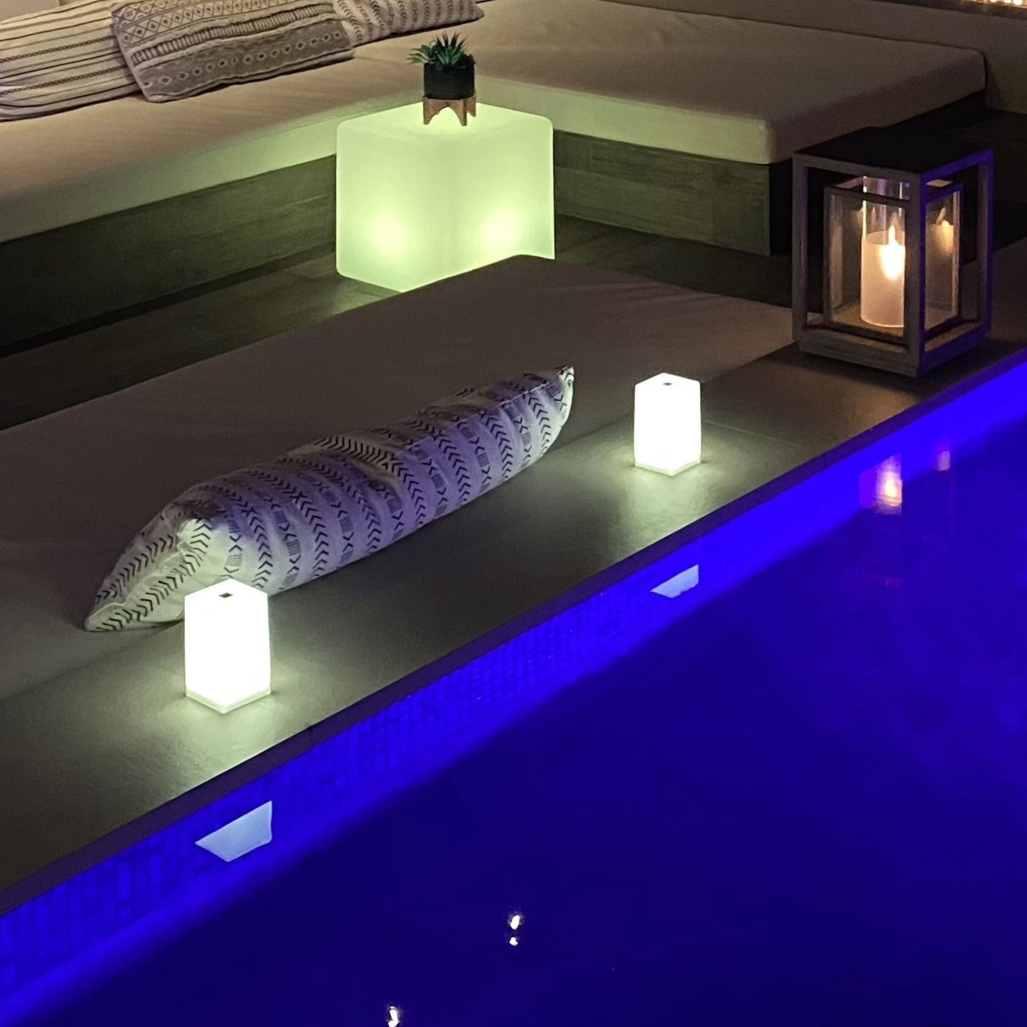 CUB 6er Set kabellose Tischleuchten von Smart and Green