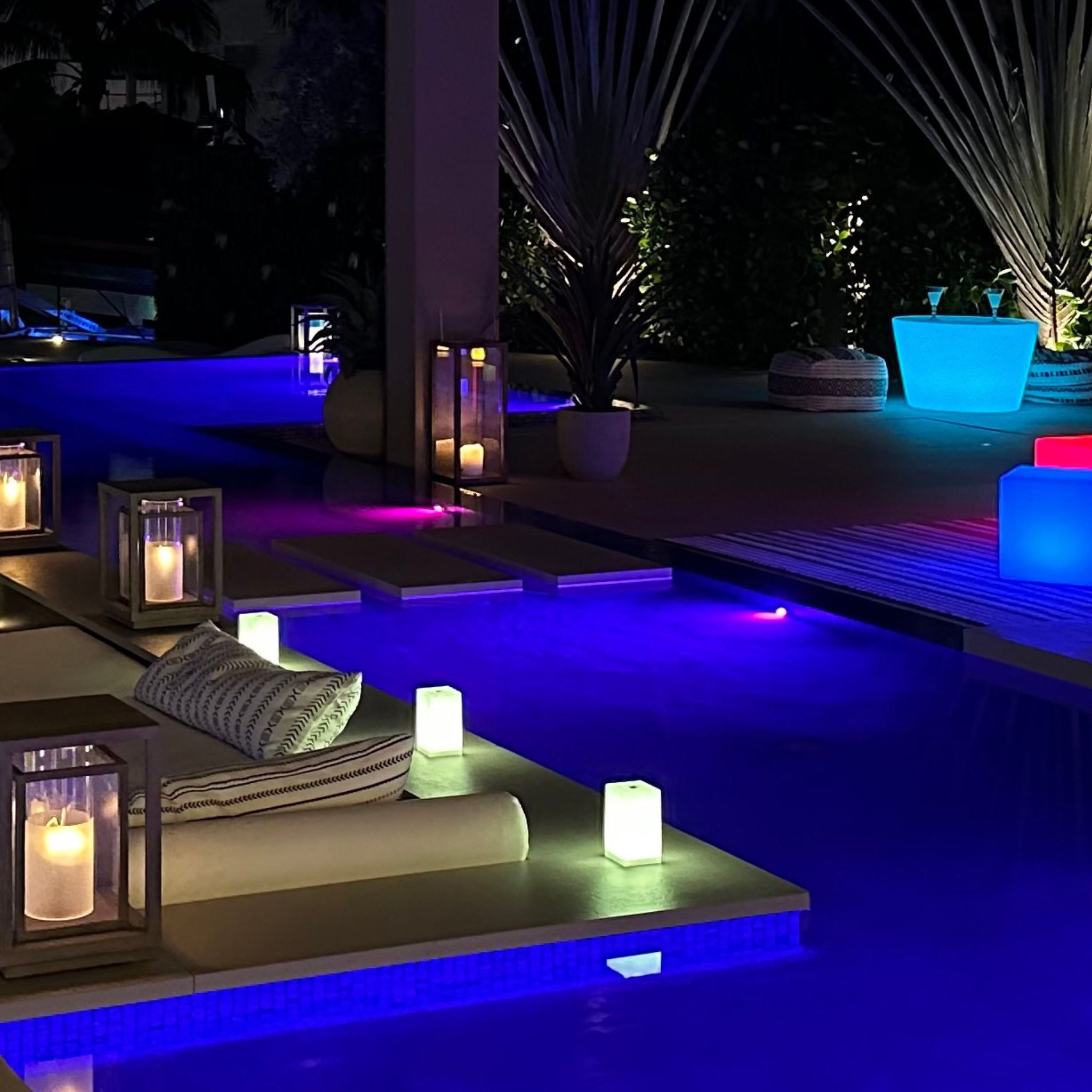 CUB 6er Set kabellose Tischleuchten von Smart and Green