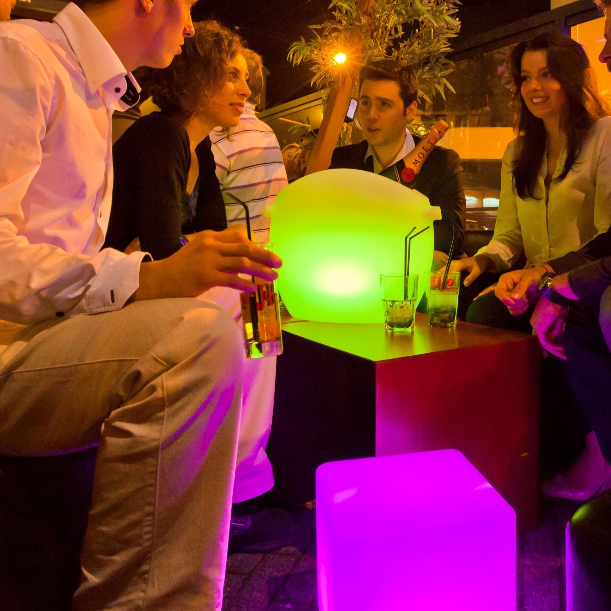 SO FRESH-Akku-LED Flaschenkühler wasserdicht, bruchfest von Smart and Green