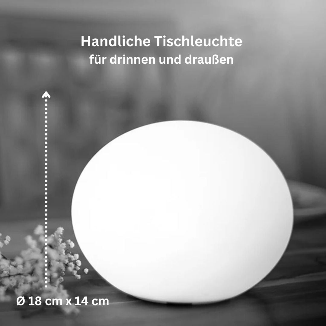 FLATBALL XXS, schwimmfähige, kabellose Leuchte von Smart and Green