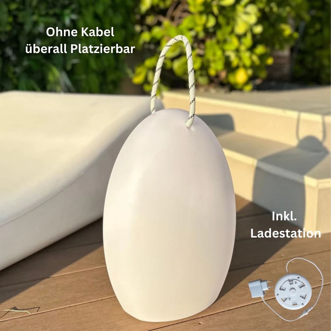 AMANDE L kabellose, Outdoor Leuchte von Smart and Green
