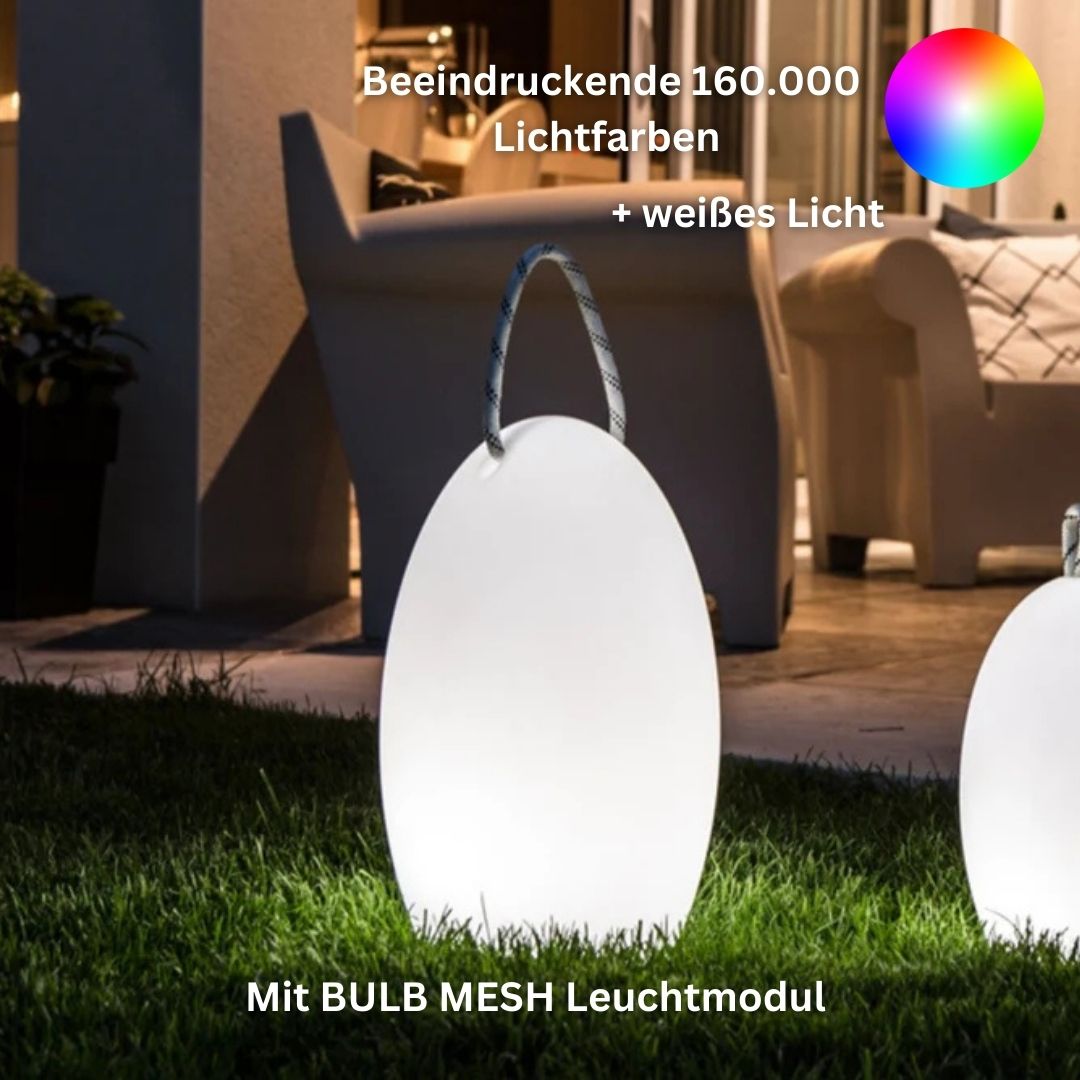 AMANDE L kabellose, Outdoor Leuchte von Smart and Green