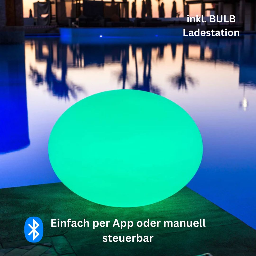 FLATBALL - kabellos schwimmfähig Ø35cm