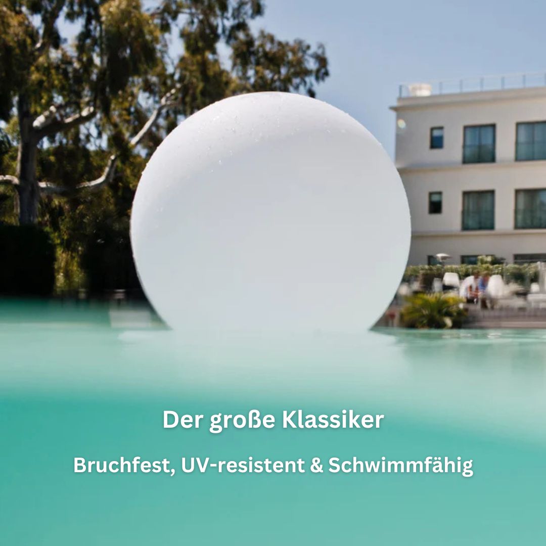 GLOBE kabellose, Outdoor Lichtkugel Ø50cm