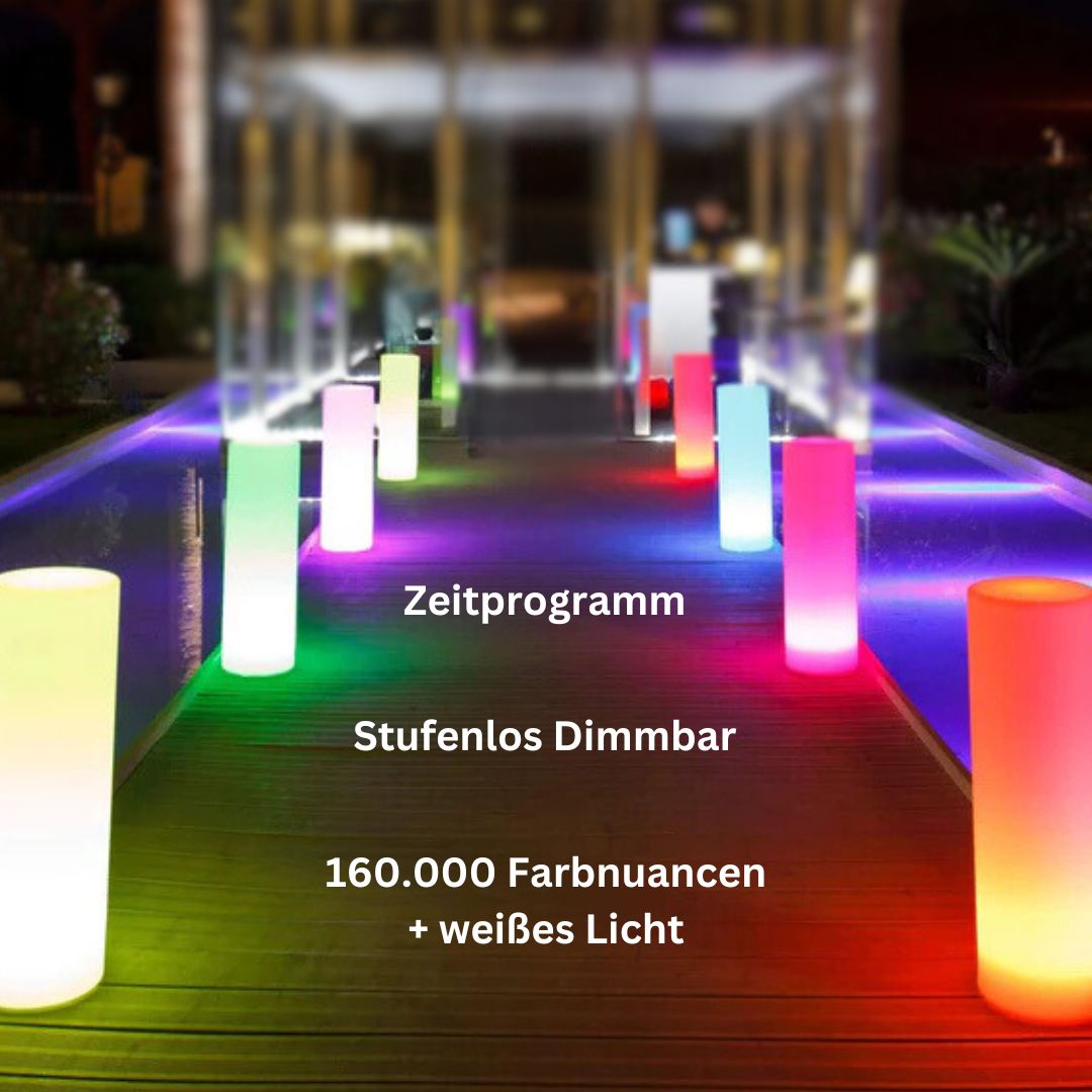 TOWER kabellose LED Lichtsäule mit APP Steuerung von Smart and Green