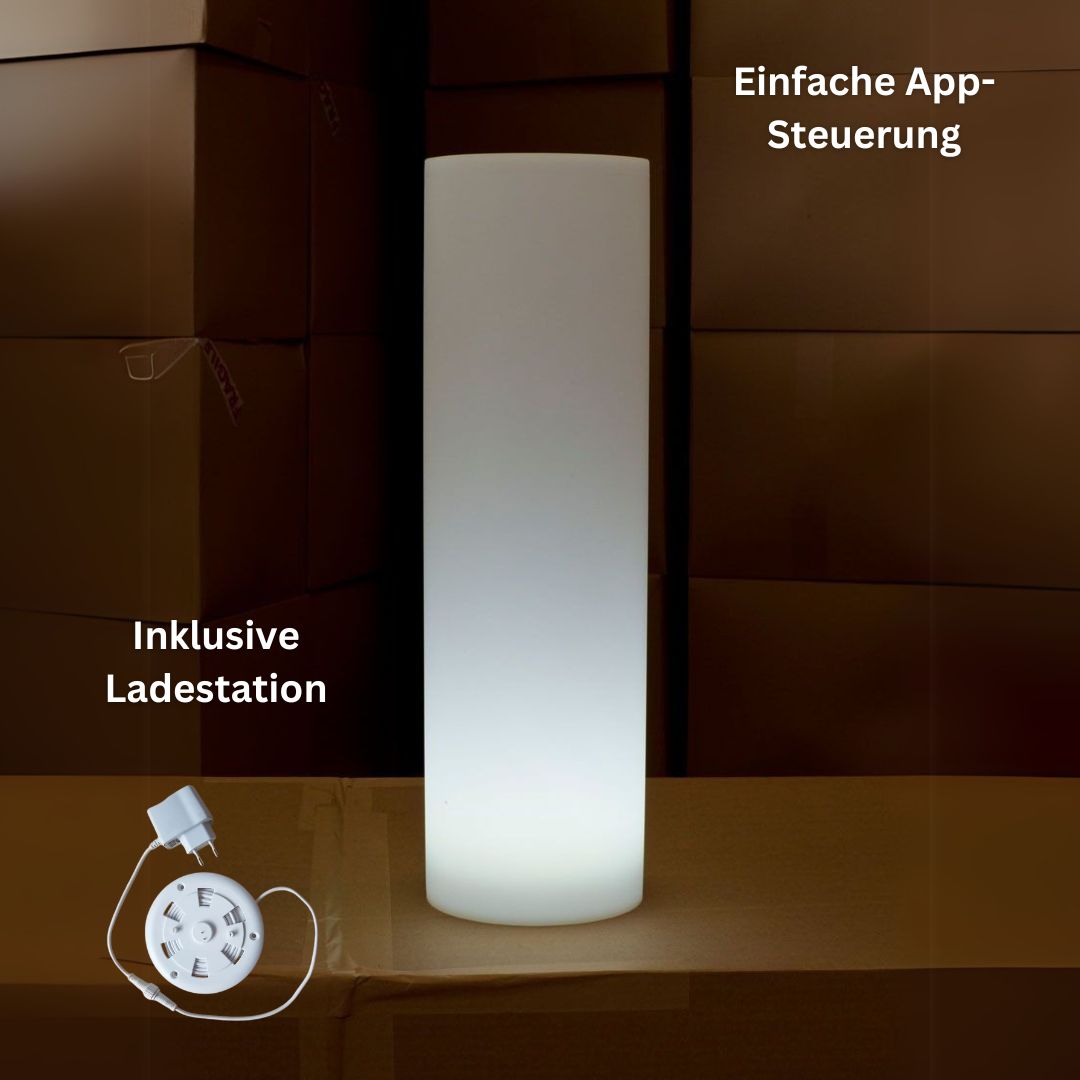 TOWER kabellose LED Lichtsäule mit APP Steuerung von Smart and Green