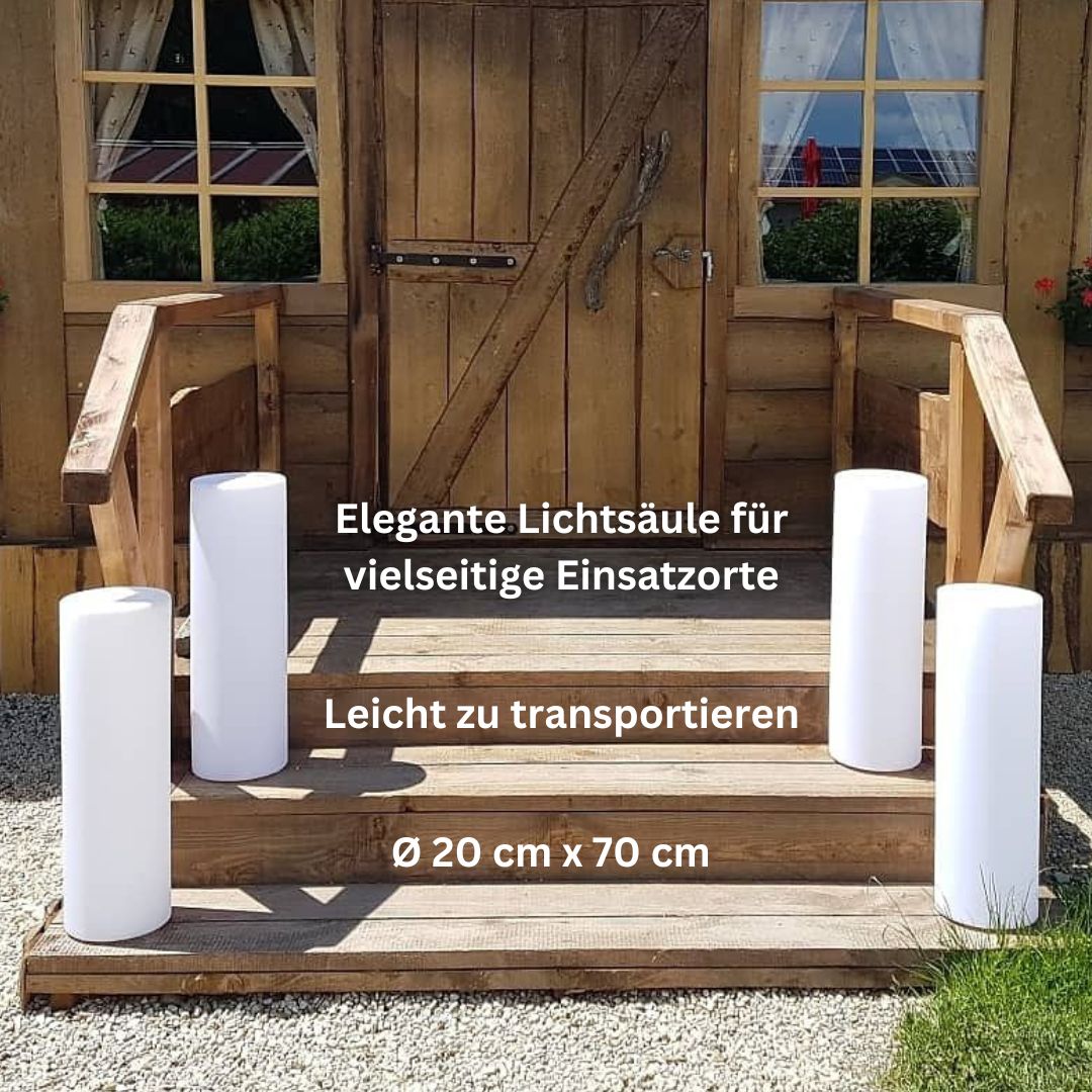 TOWER kabellose LED Lichtsäule mit APP Steuerung von Smart and Green