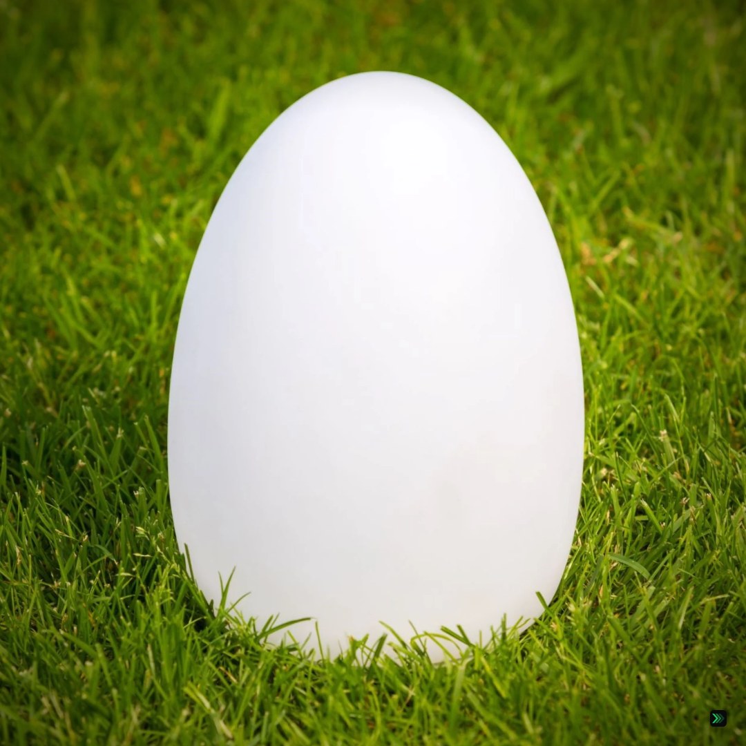 EGG - kabellose, lichtstarke Outdoor-Tischleuchte