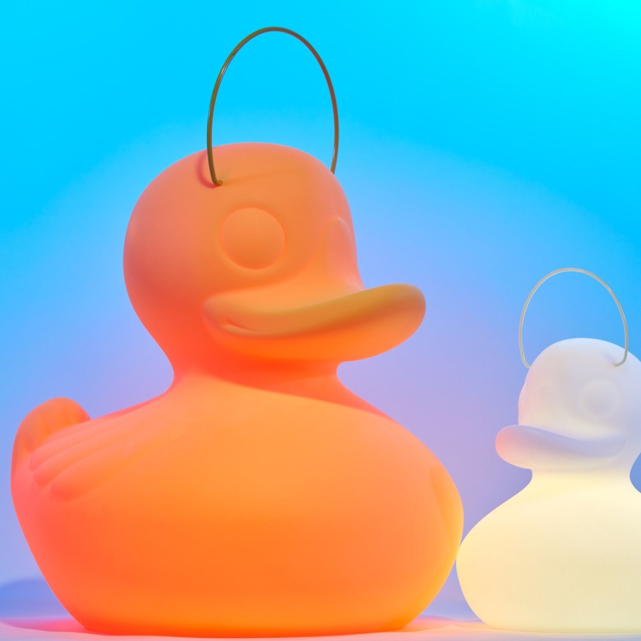 DUCK-DUCK lamp XL + S in Weiß