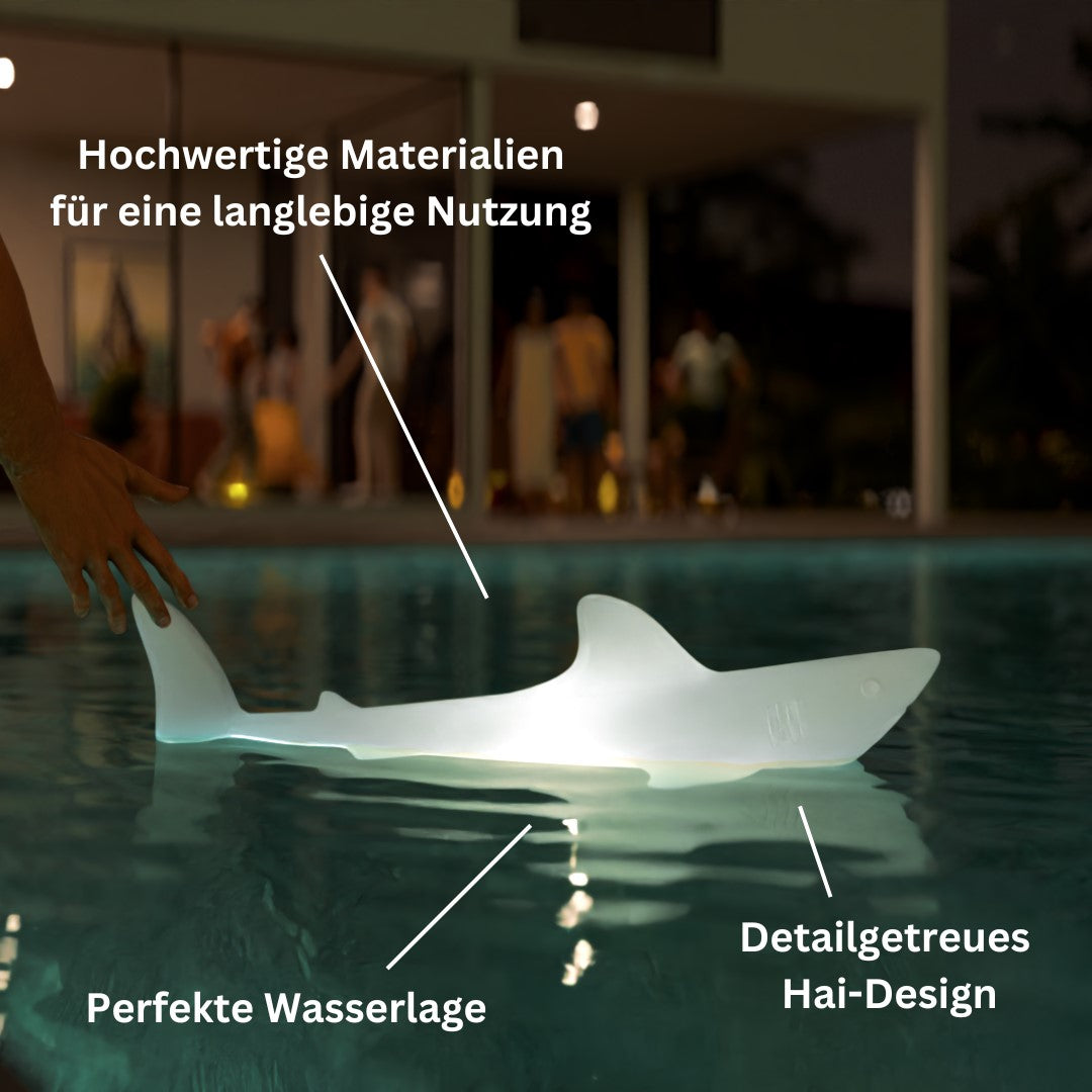 BOBB - the shark lamp - Pool Leuchte von Goodnight light