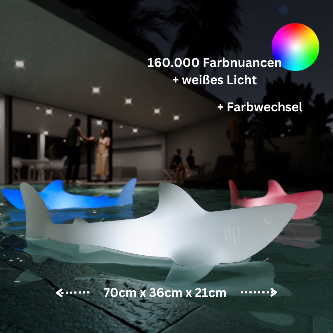 BOBB - the shark lamp - Pool Leuchte von Goodnight light