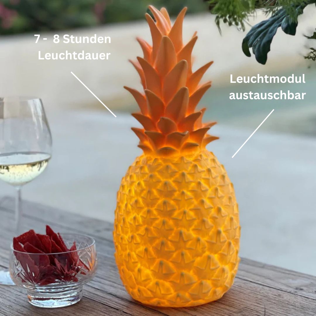 PINACOLADA lamp, Akku-LED Ananasleuchte in Gelb von Goodnight light