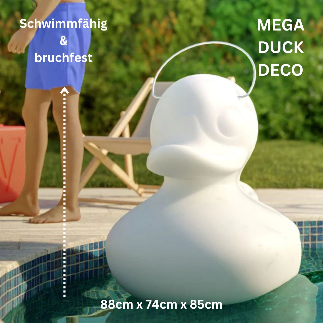 MEGA-DUCK DECO - without lighting -White