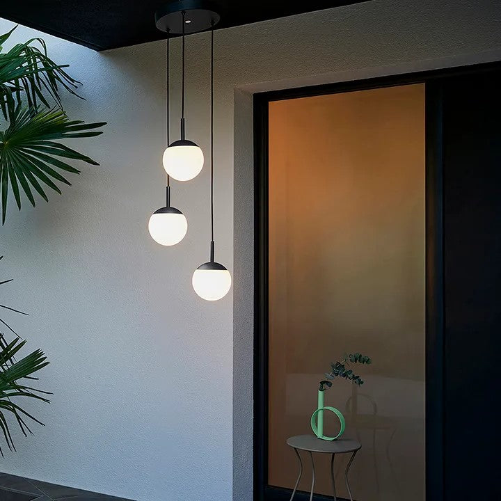 MOOON! 3er Pendelleuchte Ø15cm von Fermob