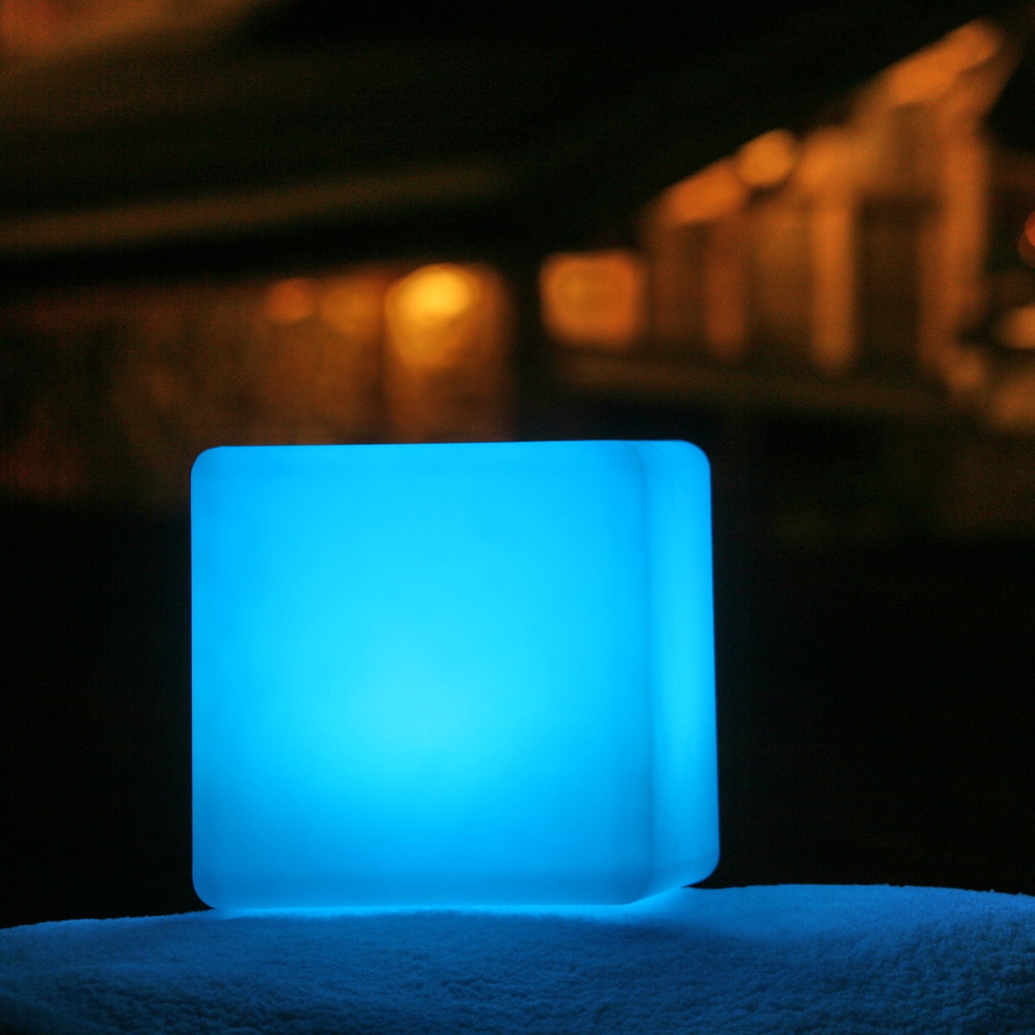 Light cubes for home, terrace and party